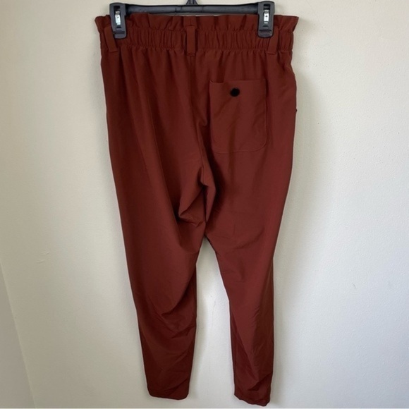 Athleta Skyline Pant II‎ Paper Bag Ankle Red High Rise - Picture 3 of 9